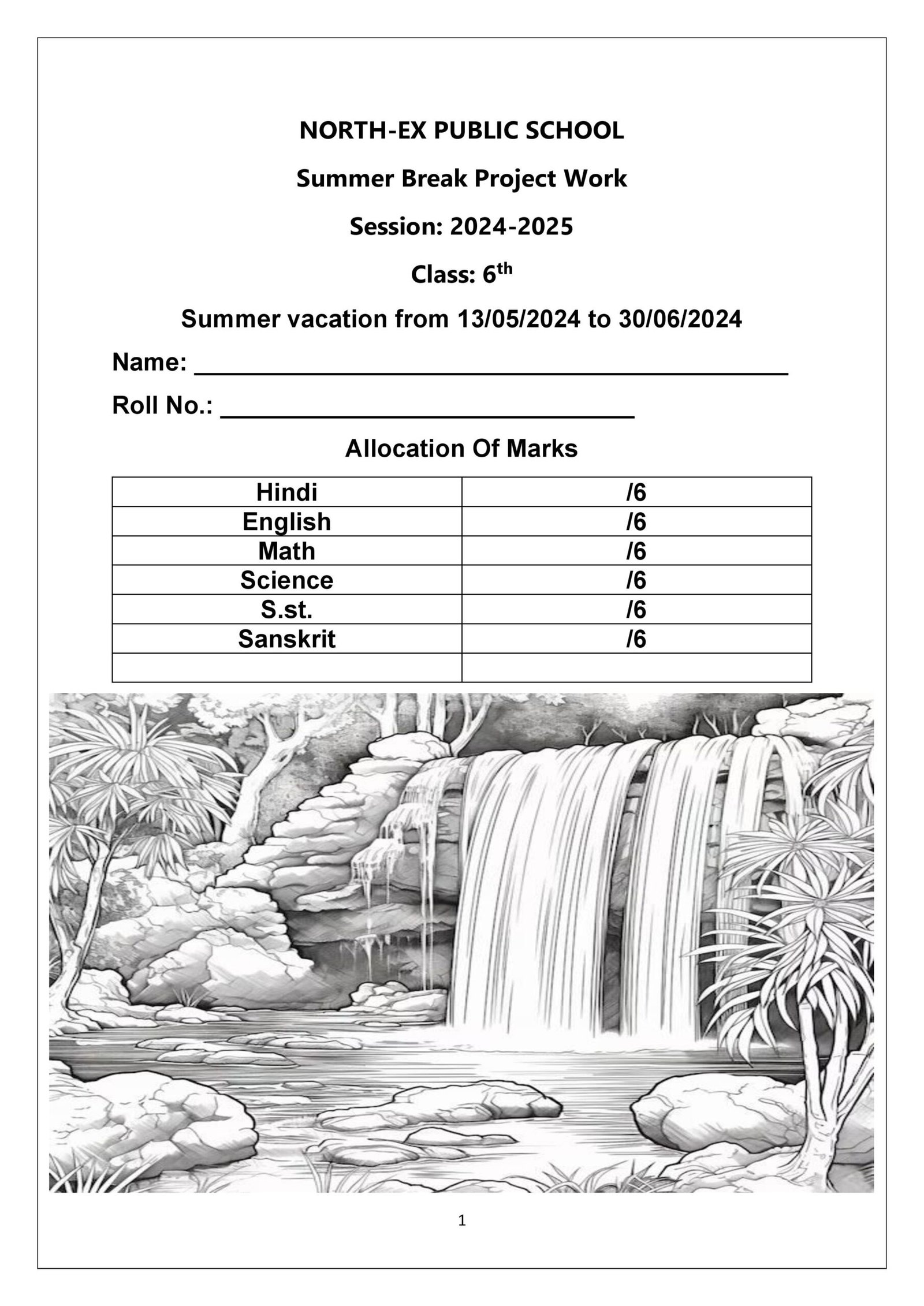 class 6 holiday homework science